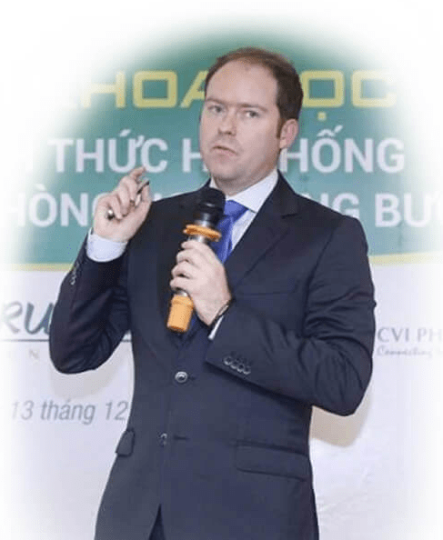 Ông ​Miles Thomas – Chuyên gia công nghệ và giám đốc kinh doanh tập đoàn Futarom, Thụy Sĩ